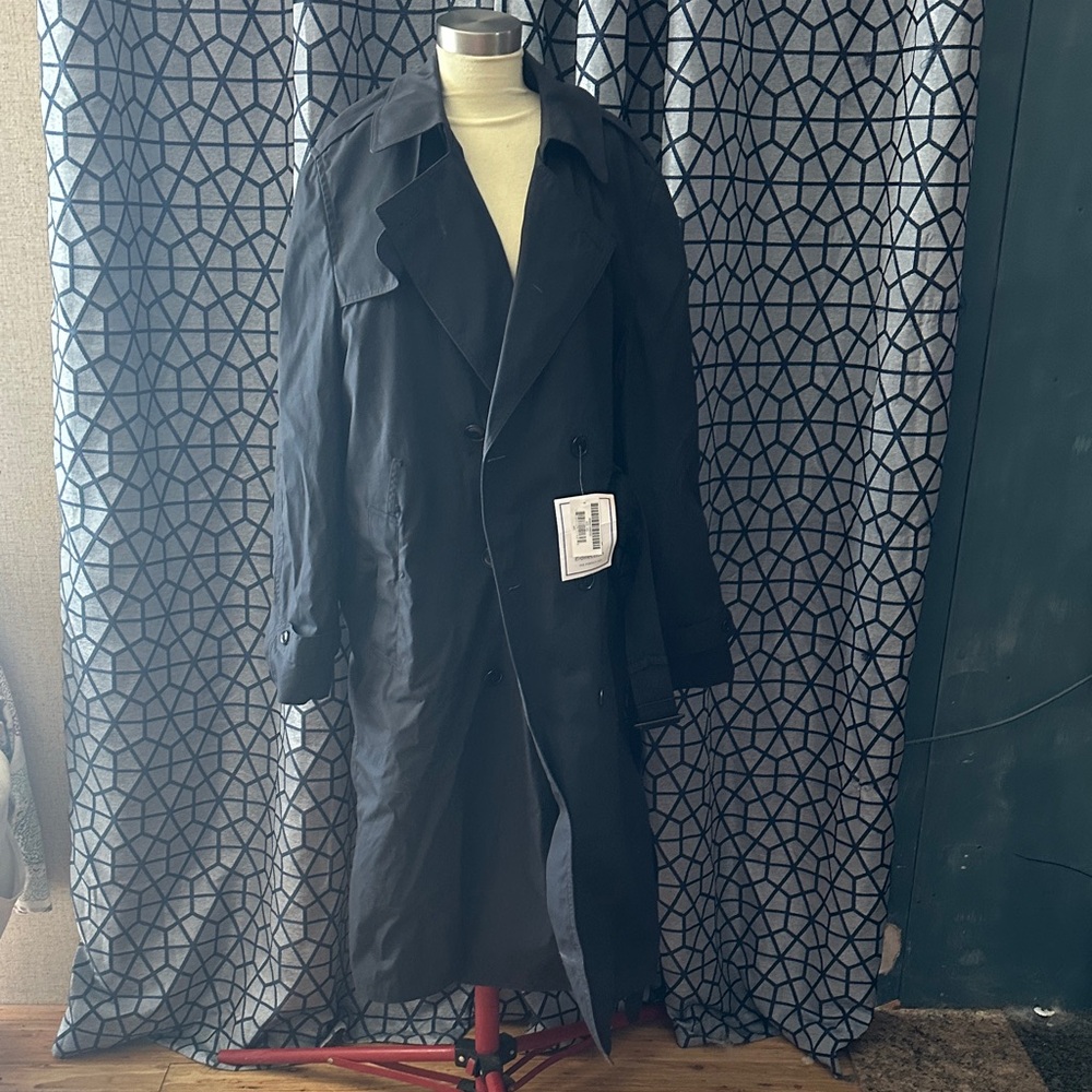U.S. Army Black Trench Coat